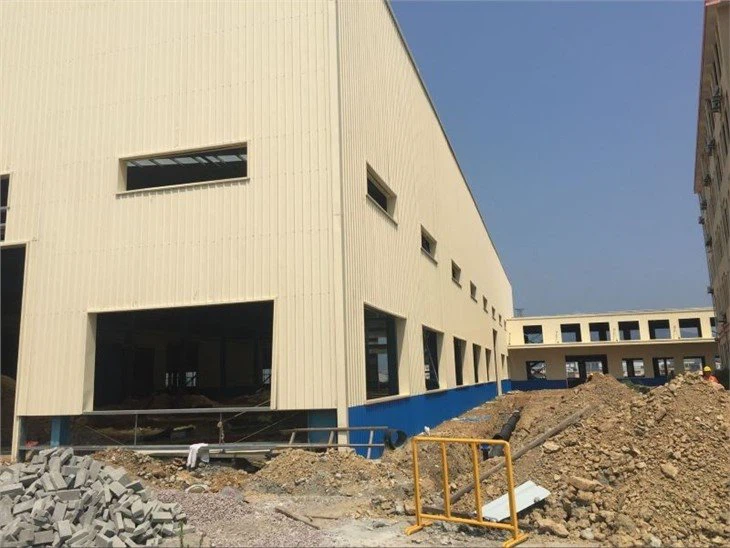steel construction warehouse