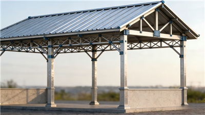 Istraktura ng Metal Pavilion